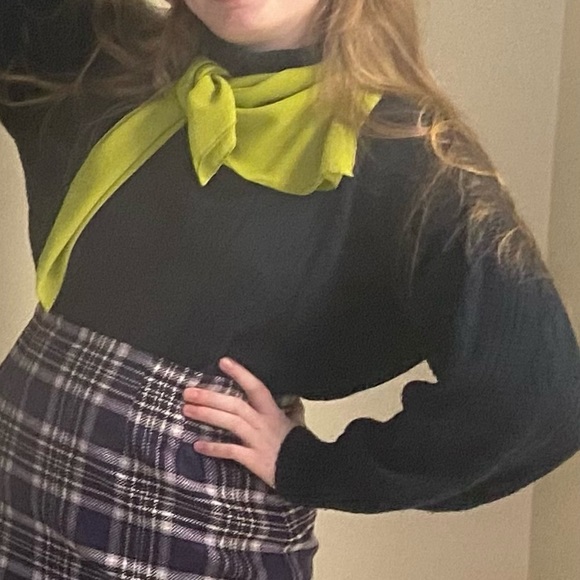 Kenneth too! Indigo Cable Knit Turtle Neck Sweater - Picture 3 of 3